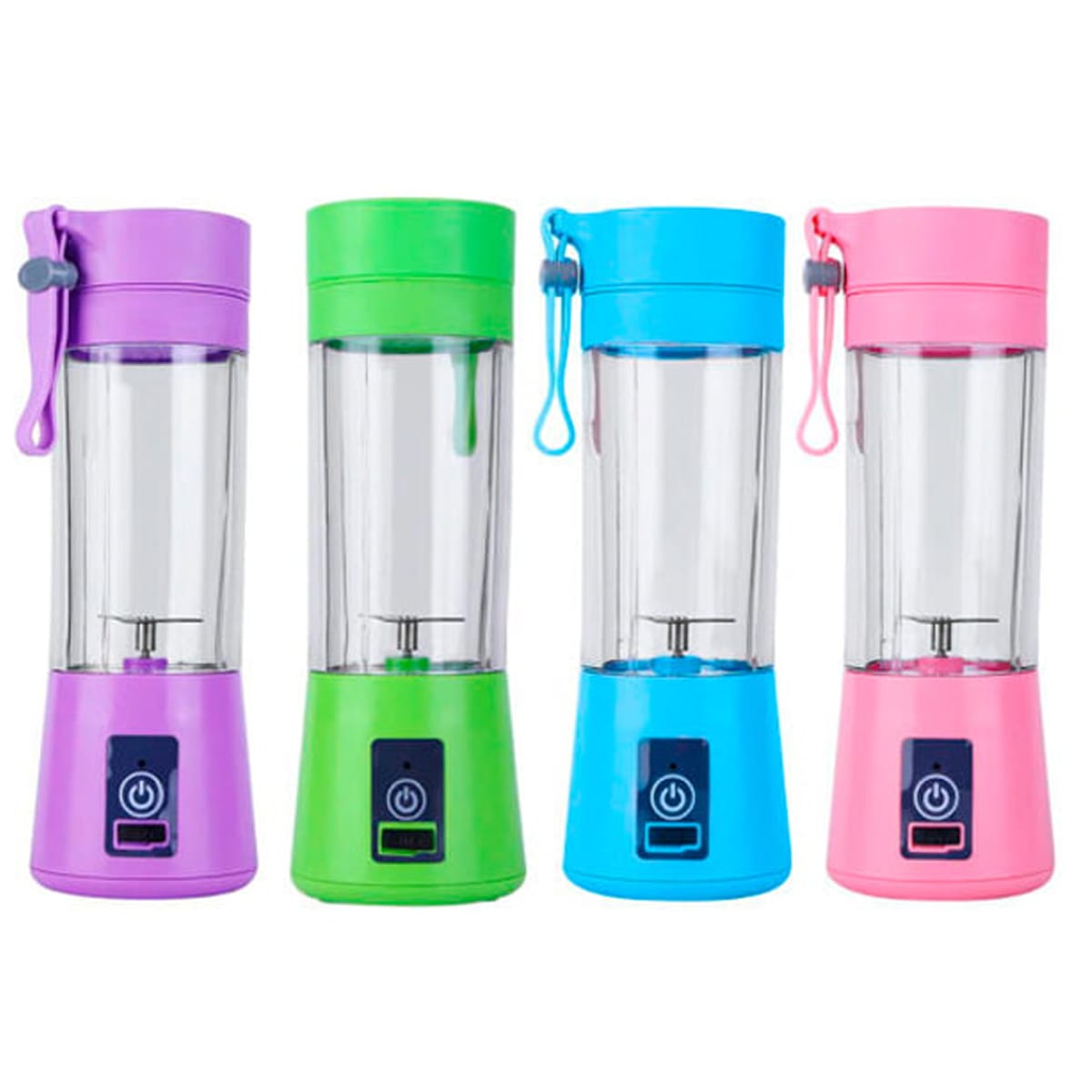Licuadora Portátil Proteína Jugos 380ml Usb Recargable